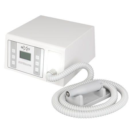 Exo Supernova Nail Drill With Dust Extractor - nail drill with handpiece and accessories on a white background