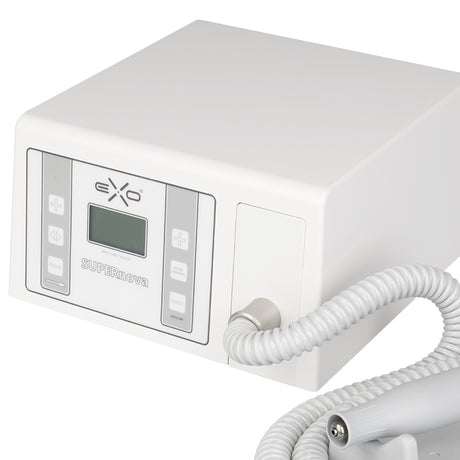 Exo Supernova Nail Drill With Dust Extractor - nail drill equipment isolated on a white background