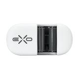Exo Universal Gripper for The Nail Drill Head - arranged with the included components on a white background