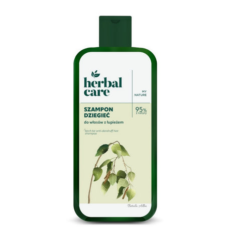 Farmona Birch Tar Shampoo Dandruff Hair - retail hair-care container isolated on a white background