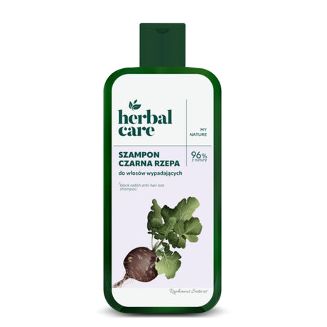 Farmona Black Turnip Anti-Hair Loss Shampoo - retail hair-care container isolated on a white background