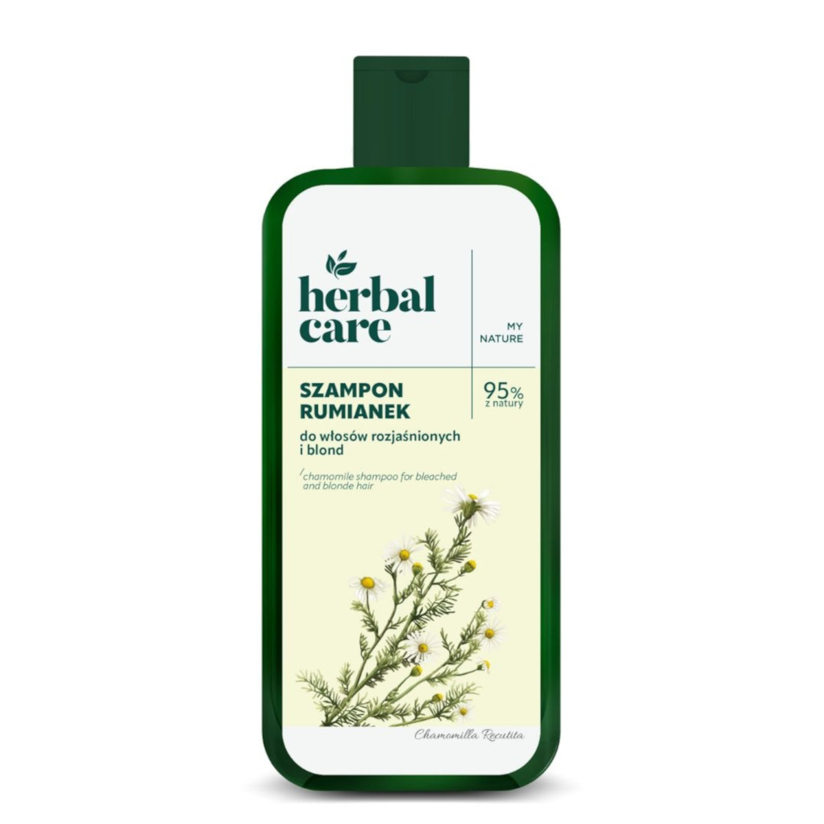 Farmona Chamomile Shampoo Bleached & Blonde Hair - retail hair-care container isolated on a white background