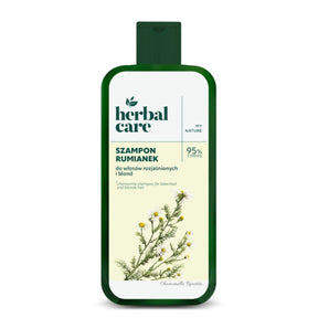 Farmona Chamomile Shampoo Bleached & Blonde Hair - retail hair-care container isolated on a white background