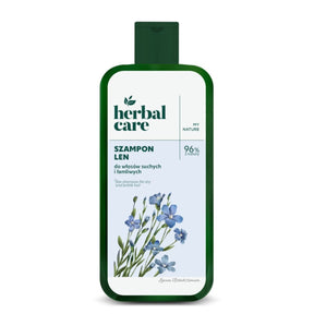 Farmona Flax Shampoo Dry & Brittle Hair - retail hair-care container isolated on a white background
