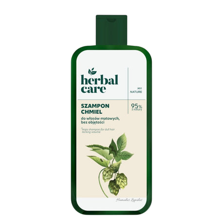 Farmona Hops Shampoo Dull & Flat Hair without Volume - retail hair-care container isolated on a white background