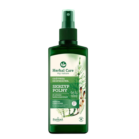 Farmona Horsetail Express Conditioner Very Damaged Hair - retail hair-care container isolated on a white background