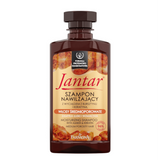 Farmona Jantar Moisturising Shampoo With Amber Essence & Keratin - retail hair-care container isolated on a white background
