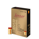 Farmona Jantar Treatment in Ampoules with Amber Essence - retail hair-care container isolated on a white background
