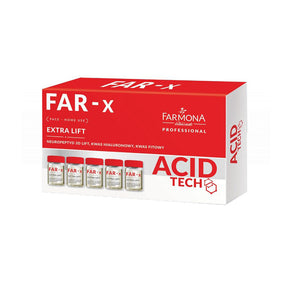 Farmona Professional Far-X Active Lifting Concentrate 5 × 5ml - retail packaging on a white background