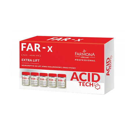Farmona Professional Far-X Active Lifting Concentrate 5 × 5ml - retail packaging on a white background