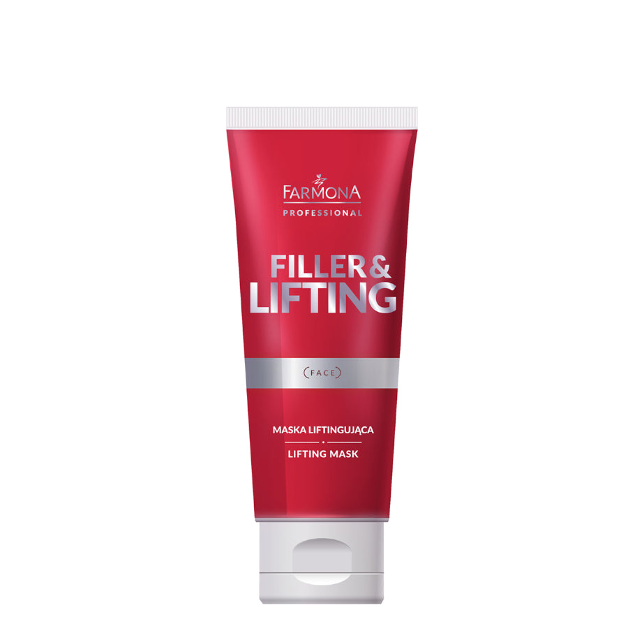 Farmona Professional Filler & Lifting Facial Mask with Blue Agave Extract - face mask container displayed on a white background