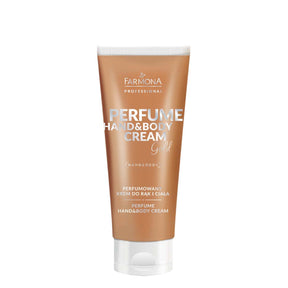 Farmona Professional Perfume Hand & Body Cream Gold - isolated on a white background