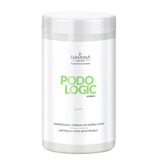 Farmona Professional Podologic Herbal Softening Foot Bath Pearls - arranged with the included components on a white background