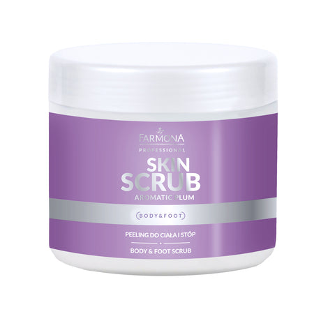 Farmona Professional Skin Scrub Aromatic Plum Body & Foot Scrub - isolated on a white background