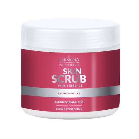 Farmona Professional Skin Scrub Peony Essence Body & Foot Scrub - isolated on a white background