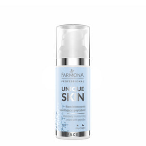 Farmona Professional Unique Skin Intensive Moisturising Cream With Peptides - retail packaging on a white background