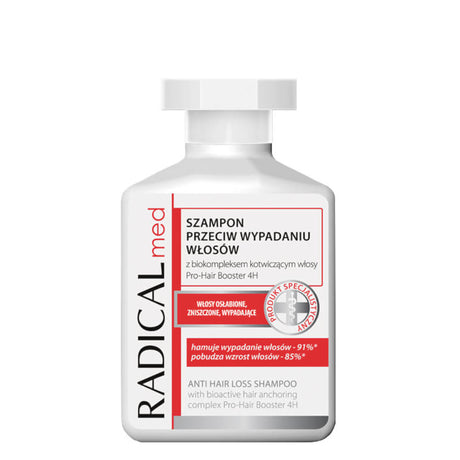 Farmona Radical Med Anti Hair Loss Shampoo - retail hair-care container isolated on a white background