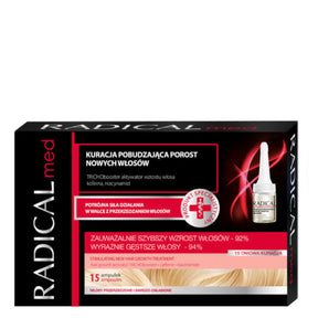 Farmona Radical Med Stimulating New Hair Grow Ampoules - isolated on a white background