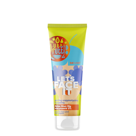 Farmona Tutti Frutti Let's Face It Enzymatic Peeling - isolated on a white background