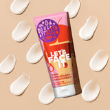 Farmona Tutti Frutti Let's Face It Normalizing & Brightening Cream - finished result shown on a model's face
