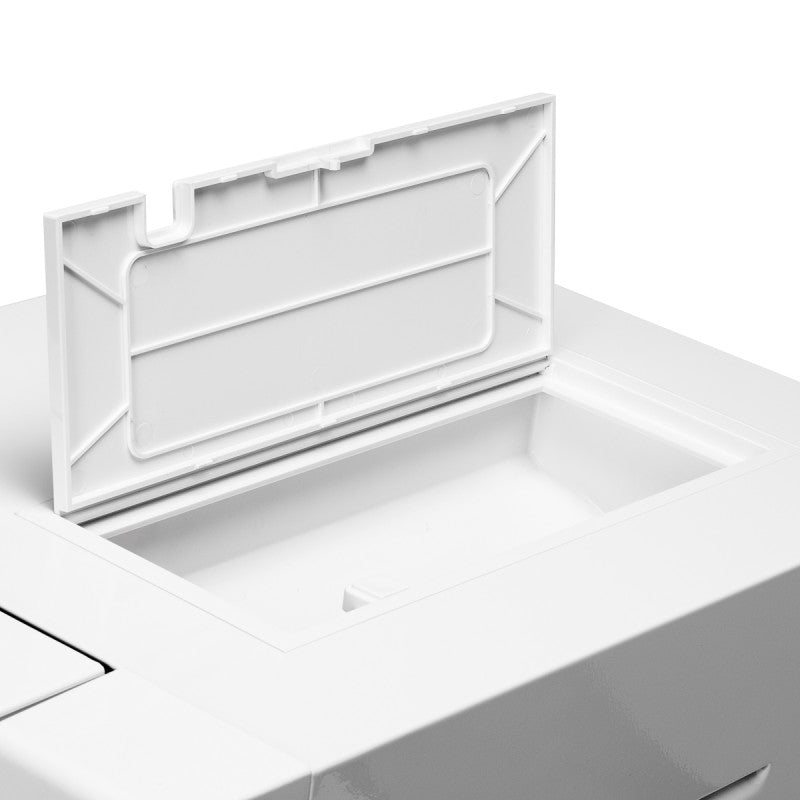Fomos Foster 12L autoclave: top water reservoir with the lid open