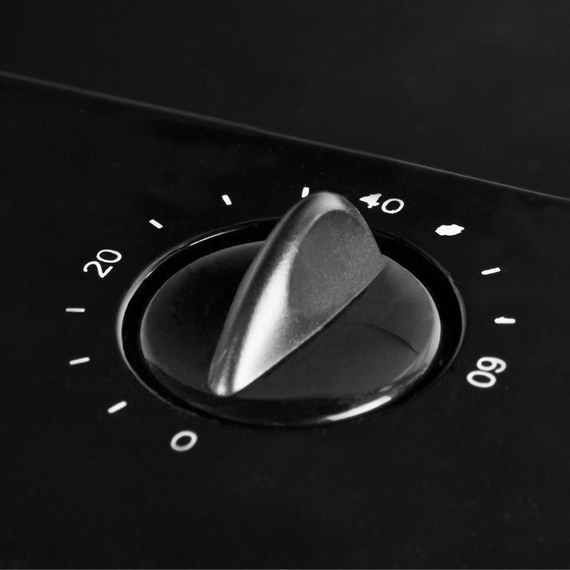 Gabbiano 008 Hairdressing Trolley Black - close-up of a construction detail