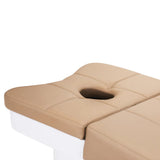 Gabbiano 017 Head Spa Shampoo Backwash Bed Beige - displayed in a professional treatment-room setting