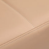 Gabbiano 017 Head Spa Shampoo Backwash Bed Beige - close-up of the upholstery and construction details