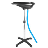 Gabbiano 128 Portable Backwash Unit With Stand - close-up of a functional part of the basin unit