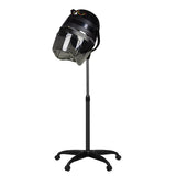 Gabbiano 1600 Standing Hood Hair Dryer Black - 1 Speed - styling tool shown on a white background