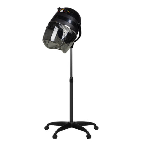 Gabbiano 1600 Standing Hood Hair Dryer Black - 1 Speed - styling tool shown on a white background