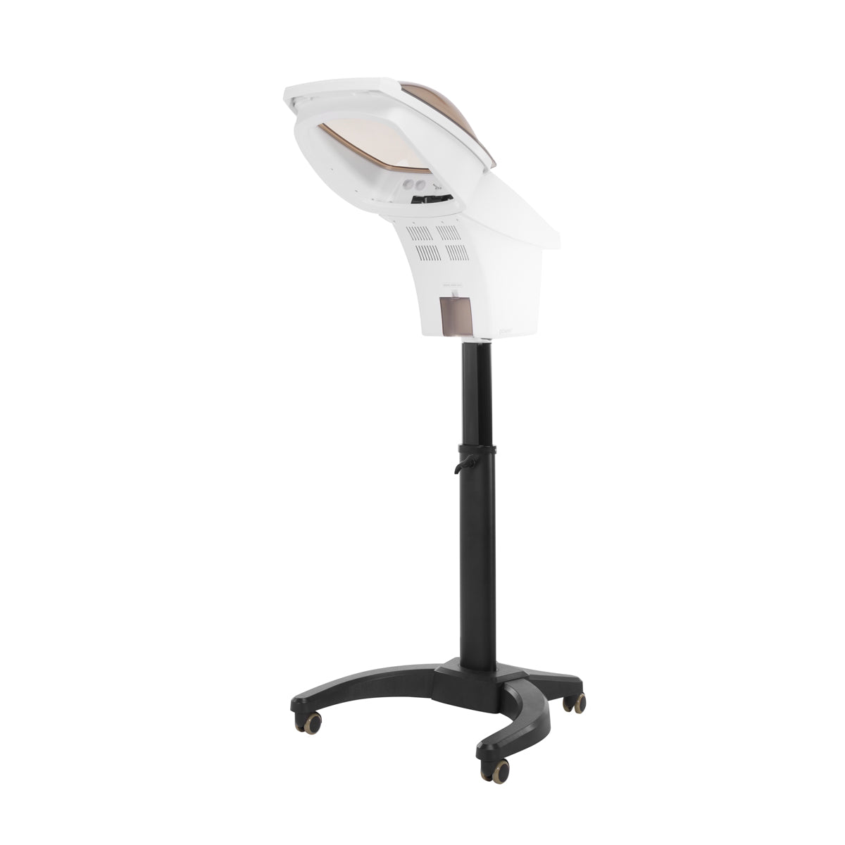 Gabbiano 408D Standing Hair Steamer With Active Ozone White 700W - standing hair steamer isolated on a white background