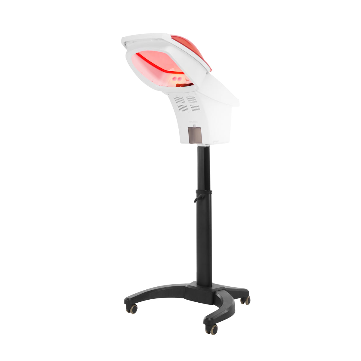 Gabbiano 408D Standing Hair Steamer With Active Ozone White 700W - standing hair steamer isolated on a white background