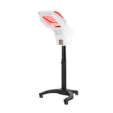 Gabbiano 408D Standing Hair Steamer With Active Ozone White 700W - standing hair steamer isolated on a white background
