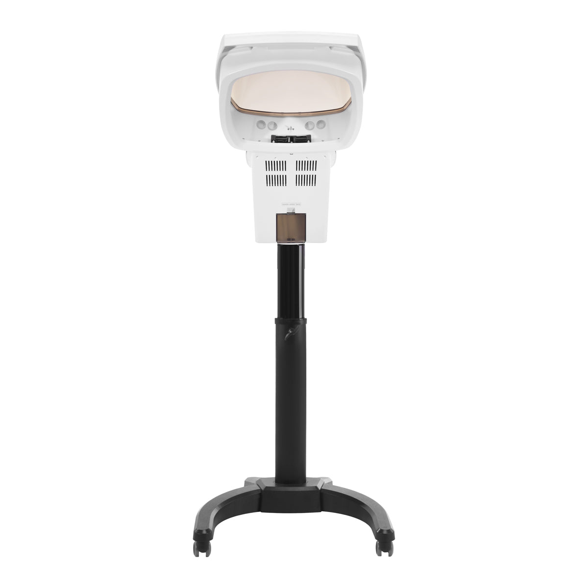 Gabbiano 408D Standing Hair Steamer With Active Ozone White 700W - standing hair steamer isolated on a white background