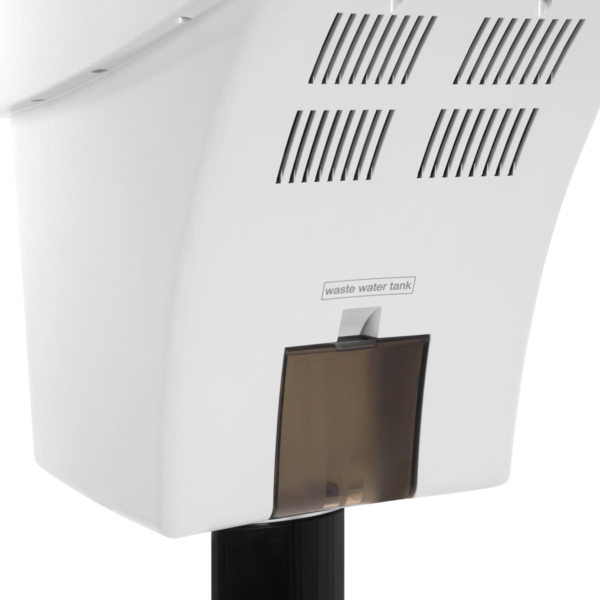 Gabbiano 408D Standing Hair Steamer With Active Ozone White 700W - standing hair steamer isolated on a white background