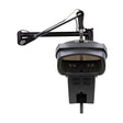 Gabbiano 408D Wall-Mounted Hair Steamer With Active Ozone Silver - standing hair steamer isolated on a white background