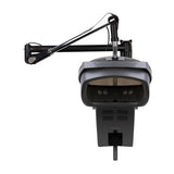 Gabbiano 408D Wall-Mounted Hair Steamer With Active Ozone Silver - standing hair steamer isolated on a white background