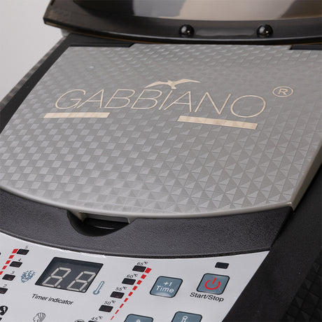 Gabbiano 408D Wall-Mounted Hair Steamer With Active Ozone Silver - close-up showing the steamer hood and functional components