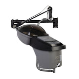 Gabbiano 408D Wall-Mounted Hair Steamer With Active Ozone Silver - standing hair steamer isolated on a white background