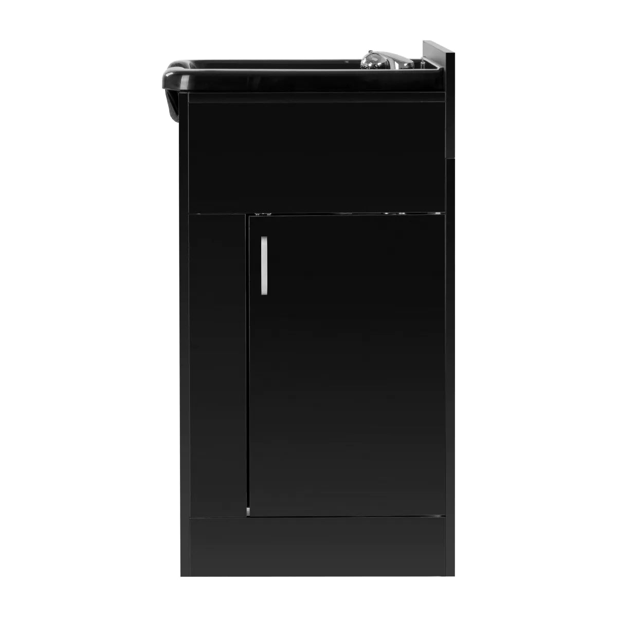 Side access door on Gabbiano 5023 barber wash station