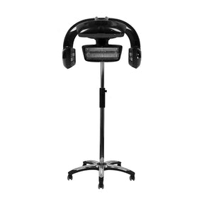 Gabbiano 628 Standing Infrared Hair Processor Black - complete device isolated on a white background