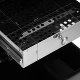 Gabbiano 68UV Hairdressing Trolley With UV Steriliser Black - close-up of a construction detail