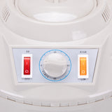 Gabbiano 828-FD Hair Steamer - dimensions and measurements shown