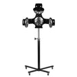 Gabbiano 868-1 Standing Infrared Hair Processor Black - complete device isolated on a white background