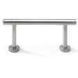 Gabbiano 90 INOX Hairdressing Footrest - full product view at an angle on a white background