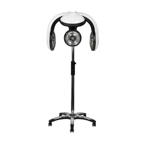 Gabbiano 938 Standing Infrared Hair Processor White - complete device isolated on a white background