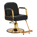 Black with Gold Base