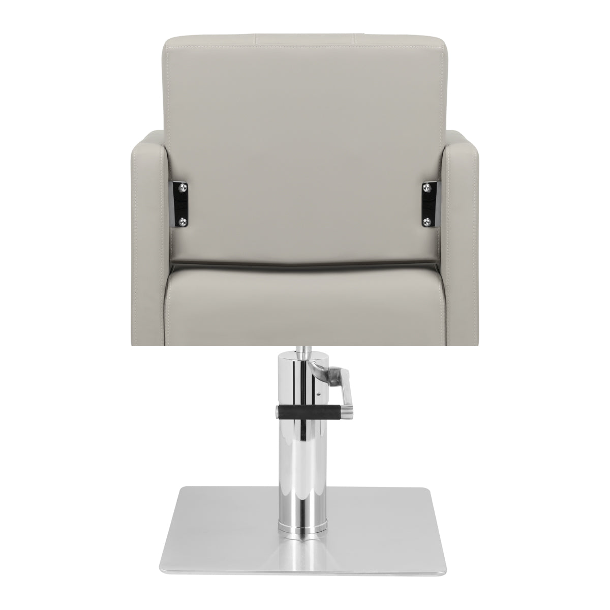 Gabbiano Bergamo Hair Salon Styling Chair Beige - rear view on a white background