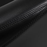 Gabbiano Burgos Hair Salon Styling Chair Black - close-up of the upholstery and construction details